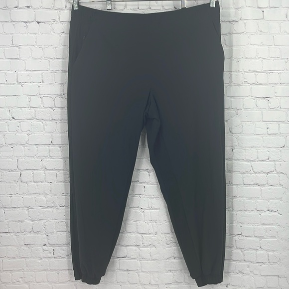 Athleta Brooklyn Lined Jogger Plus Size 20 Elastic Waist Zipper Pockets - Picture 3 of 11